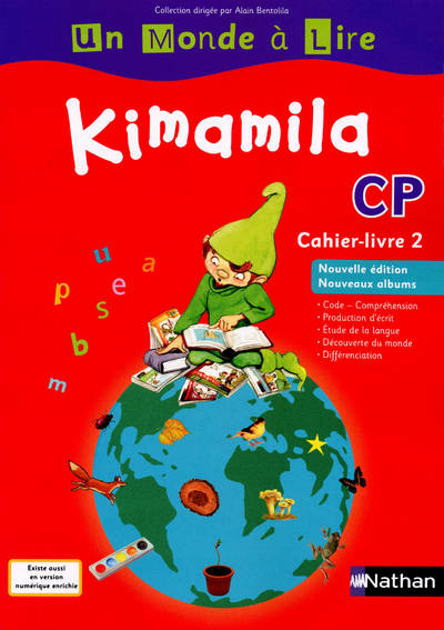 Kimamila CP, cahier-livre