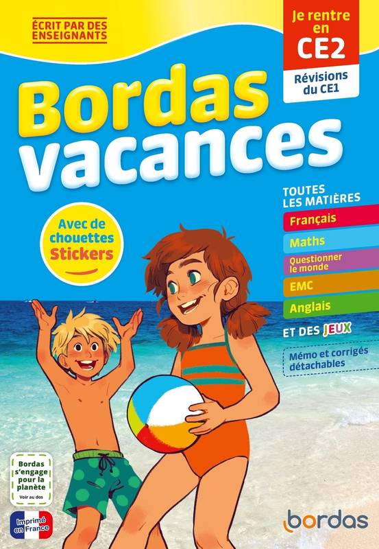 Mon cahier de Vacances pour la planète 2024 du CE2 au CM1 8/9 ans -  Catherine Mohn, Valérie Videau - Mémoire 7