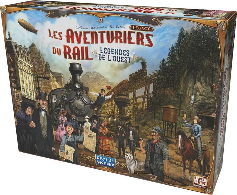 Les Aventuriers du Rail - Legacy : Légendes de l'Ouest