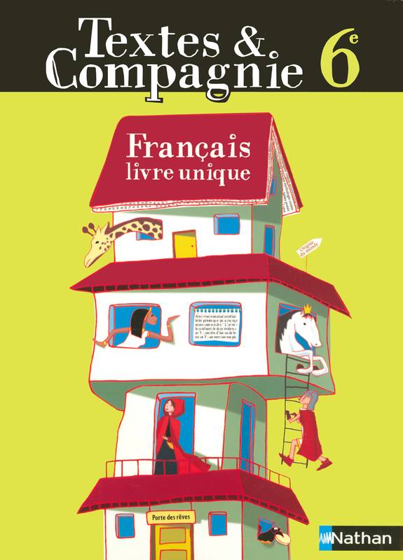 Livres Scolaire-Parascolaire Collège Textes & Compagnie 6e 2005, français livre unique Marlène Guillou-Théry, Philippe Lehu, Alain Pagès, Laurence de Vismes Mokrani, Bruno Doucey, Nathalie Saysset, Sandra Mourad, Michel Tamine