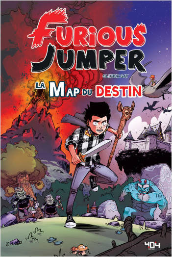 Jeux et Jouets Livres Livres pour les  9-12 ans Romans Furious Jumper - La map du Destin Olivier Gay, Furious Jumper