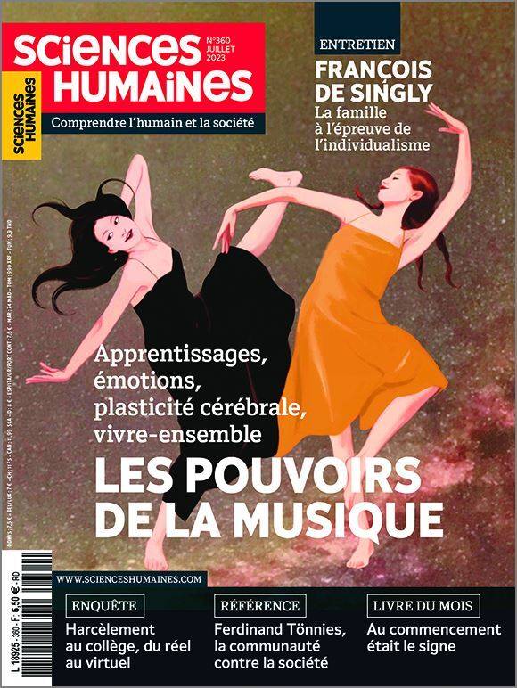 Livres Sciences Humaines et Sociales Sciences sociales Sciences Humaines N°360 : Les pouvoirs de la musique - Juillet 2023 Collectif