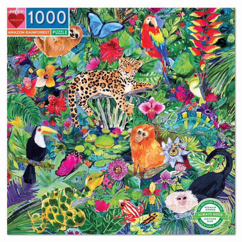 Puzzle - Amazon Rainforest - 1000 pièces Puzzle