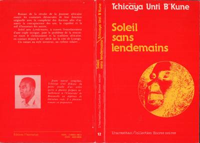 Soleil sans lendemain, roman congolais Tchicaya Unti B'kune