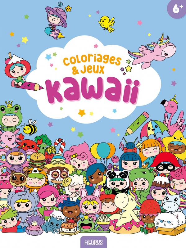 Livres Jeunesse Loisirs et activités Coloriages et jeux kawaii Mayumi Jezewski