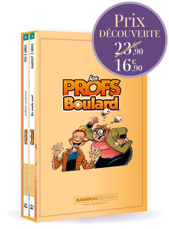 0, Les Profs - Starter pack tome 01 + Boulard Pica, Mauricet, Stédo