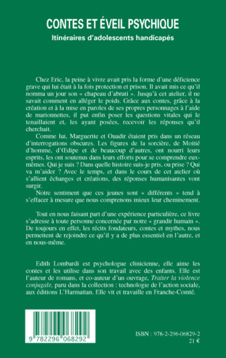 Contes et éveil psychique, Itinéraires d'adolescents handicapés