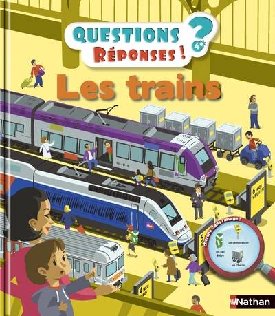 Livres Jeunesse Les tout-petits Tout-carton et imagier Les trains Cécile Jugla