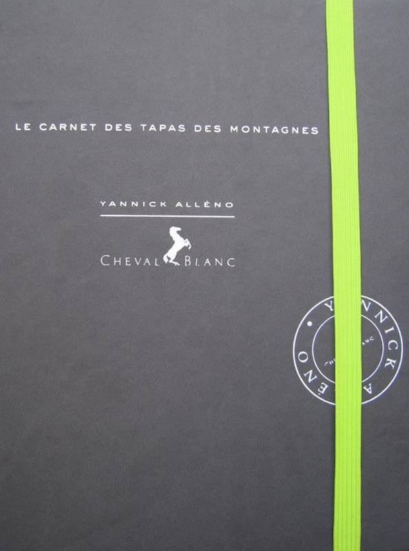 Livres BD Le carnet des tapas des montagnes Yannick Alléno