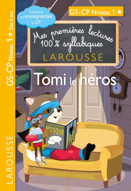 Premières lectures syllabiques CP Niv 1 - Tomi, le héros