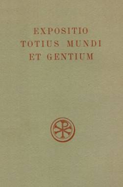 Livres Spiritualités, Esotérisme et Religions Religions Christianisme Expositio totius mundi et gentium Jean Rougé