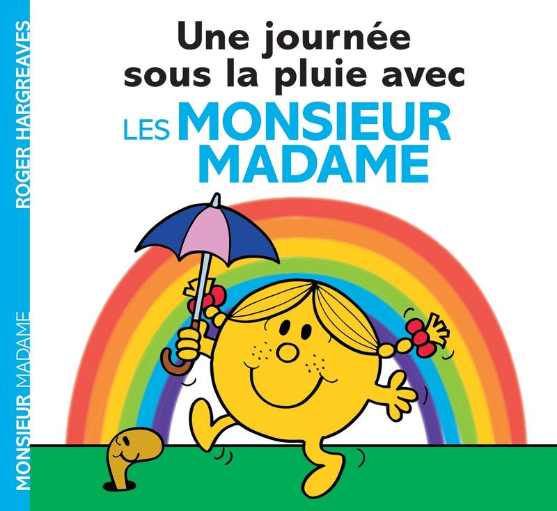 Jeux et Jouets Livres Livres pour les 3-6 ans Albums souples Monsieur Madame - Une journée sous la pluie avec les Monsieur Madame Adam Hargreaves