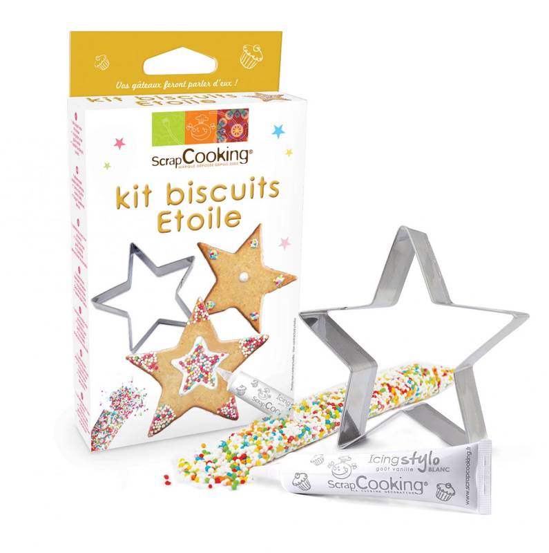 Kit je fais mes biscuits étoiles Cuisine