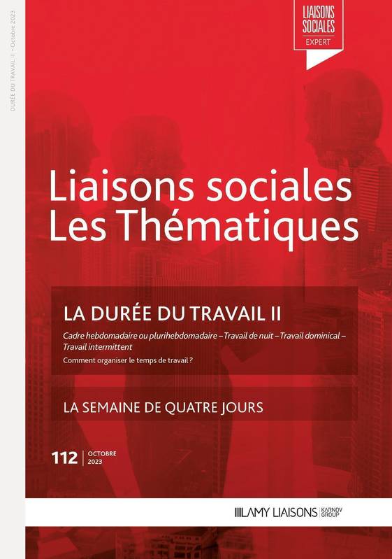 La durée du travail II, temps de repos et jours fériés