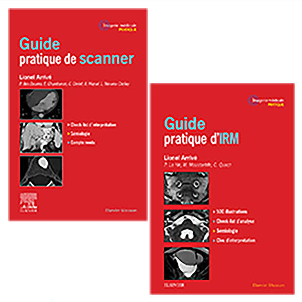 Livres Santé et Médecine Médecine Généralités Guide pratique de scanner et d'IRM - Pack 2 volumes, Pack 2 Volumes Lionel Arrivé