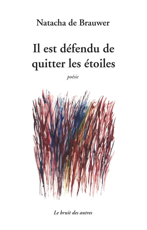 Livres Littérature et Essais littéraires Poésie Il est défendu de quitter les étoiles Natacha de Brauwer