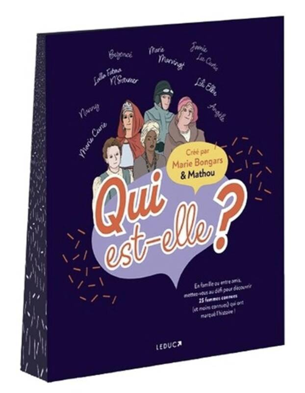 Qui est-elle ? 25 femmes connues (et moins connues) qui ont marqué l'histoire !, Le Qui est-ce ? féministe : en famille ou entre amis, mettez-vous au défi pour découvrir 25 femmes connues (ou moins connues) qui ont marqué l’histoire !