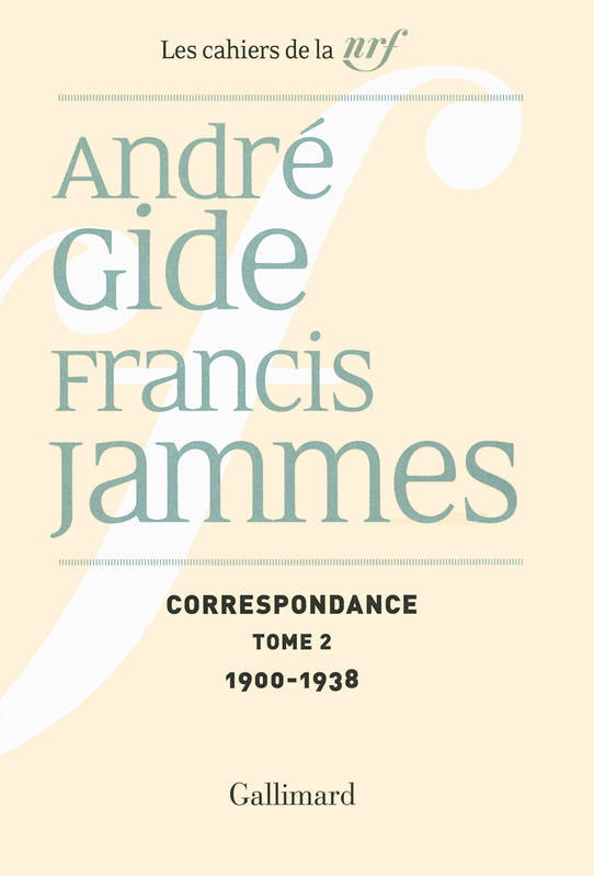 Cahiers André Gide., 22, Correspondance (Tome 2-1900-1938), (1893-1938)