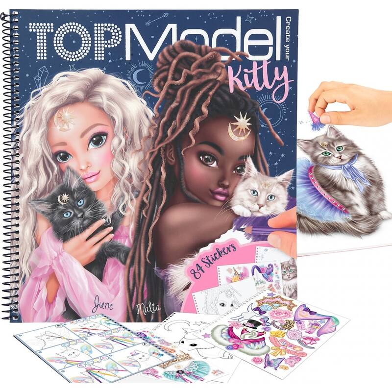 Top Model - Livre de Coloriage Moonlight - Papeterie - Les enfants de  dialogues
