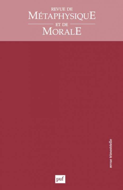Livres Sciences Humaines et Sociales Philosophie Revue de métaphysique et de morale 2007 - n° ..., Derrida Collectif