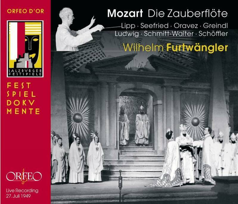 CD, Vinyles Musique classique Musique classique LA FLUTE ENCHANTEE LIPP/SEEFRIED/ORAZEV/LUDWIG/SCHOFFLER/FURTWANGLER