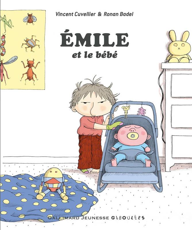 Livres Jeunesse de 3 à 6 ans Albums Emile et le bébé Vincent Cuvellier