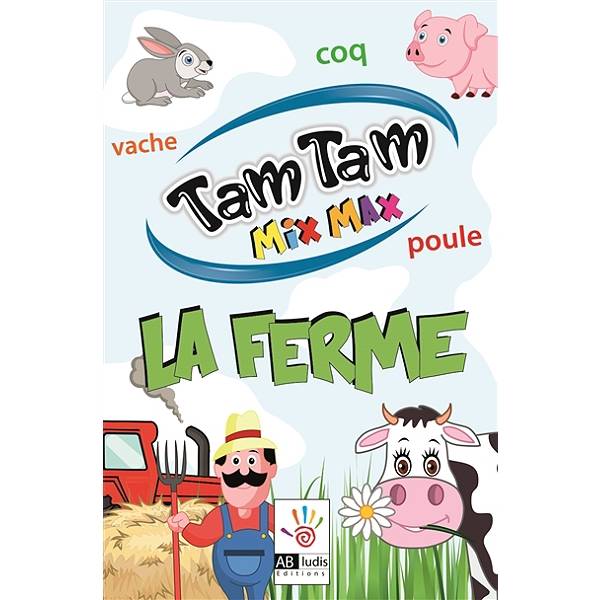 Tam Tam - La ferme - jeu de lecture Frédérique COSTANTINI