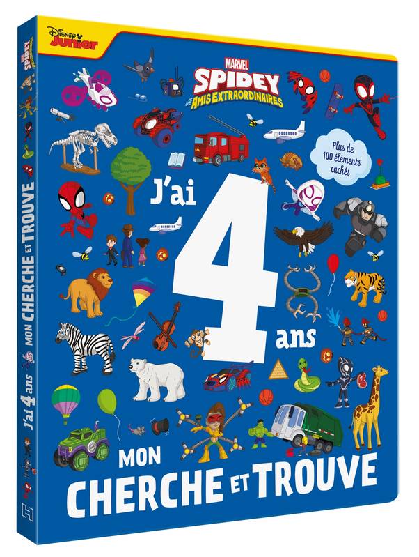 SPIDEY ET SES AMIS EXTRAORDINAIRES - Mon Cherche et Trouve - J'ai 4 ans - MARVEL