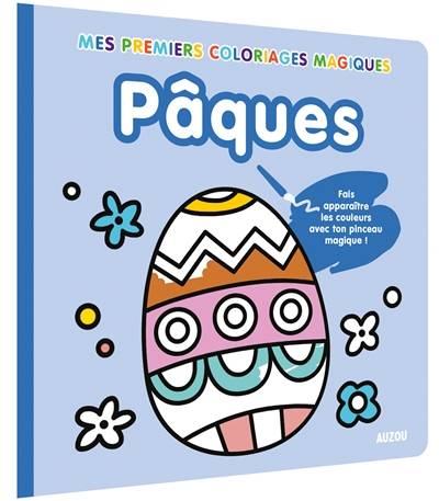 Livres Jeunesse de 3 à 6 ans Albums MES PREMIERS COLORIAGES MAGIQUES - PAQUES TIAGO AMERICO