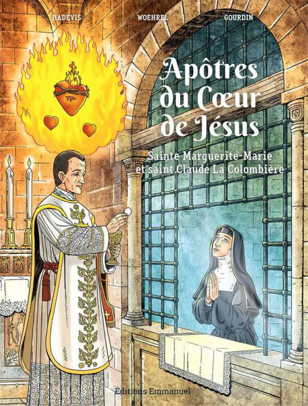 Apôtres du Coeur de Jésus - BD, Sainte Marguerite-Marie et saint Claude La Colombière