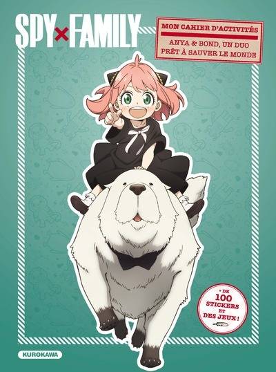 Livres Mangas Spy x Family - Cahier d'activités Anya & Bond Tatsuya Endō