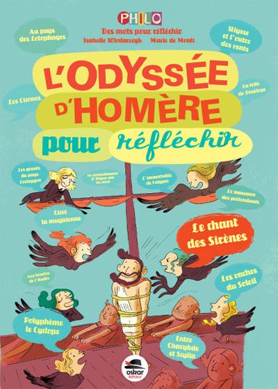 L'ODYSSEE D'HOMERE POUR REFLECHIR (COLL. PHILO)