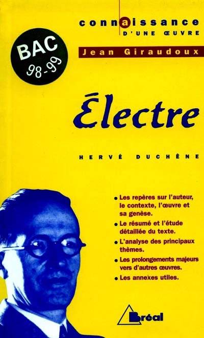 Electre - Giraudoux Hervé Duchêne