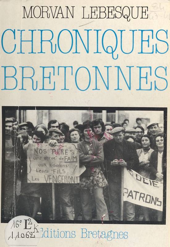 Chroniques bretonnes  Morvan Lebesque