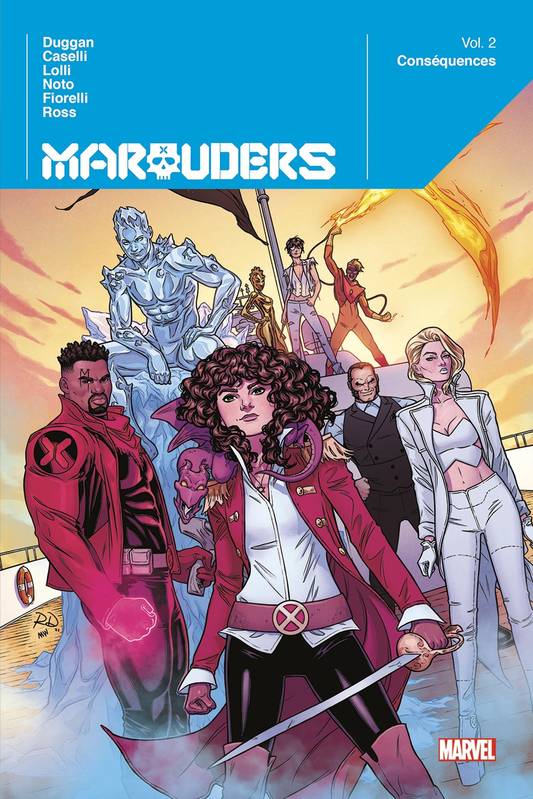 Livres BD Comics Marauders T02 : Conséquences Phil Noto, Stefano Caselli, Matteo Lolli