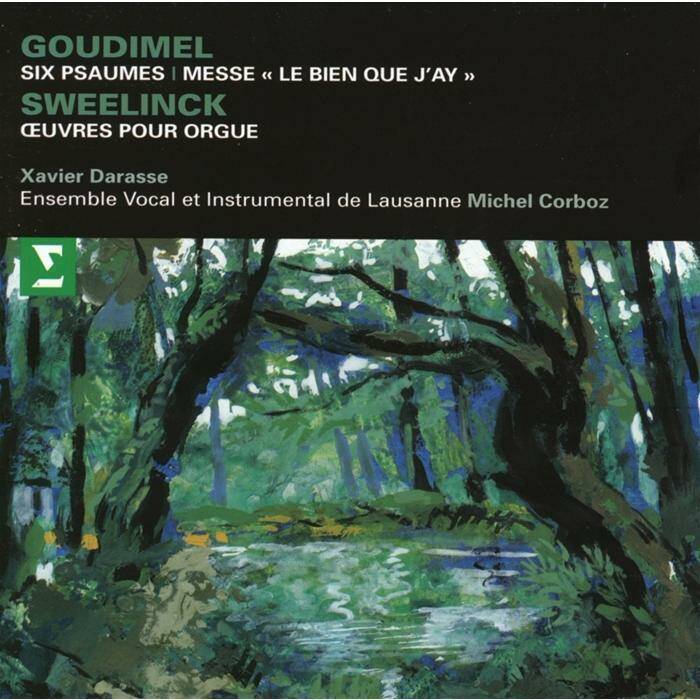 CD, Vinyles Musique classique Musique classique SIX PSAUMES OEUVRES POUR ORGUE CLAUDE GOUDIMEL