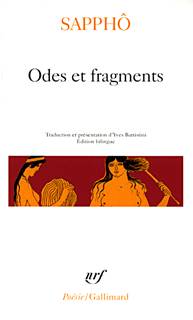 Livres Littérature et Essais littéraires Poésie Odes et fragments  Sappho