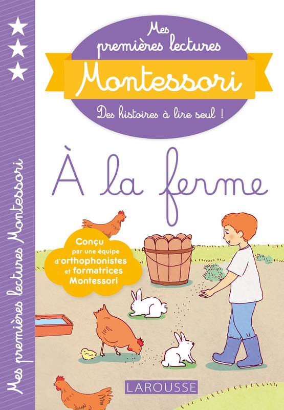 Livres Littérature et Essais littéraires Œuvres Classiques Classiques commentés Mes premières lectures Montessori, à la ferme Anaïs Galon, Christine Nougarolles, Julie Rinaldi