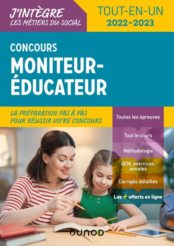 Concours Moniteur éducateur - 2022-2023 - Tout-en-un, Tout-en-un