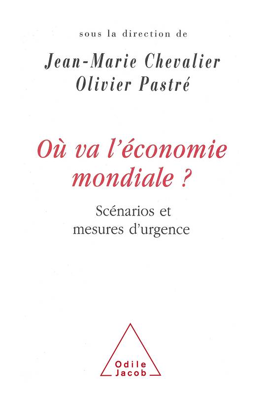 Livres Économie-Droit-Gestion Sciences Economiques Où va l'économie mondiale, Scénarios et mesures d'urgence Olivier Pastré, Jean-Marie Chevalier