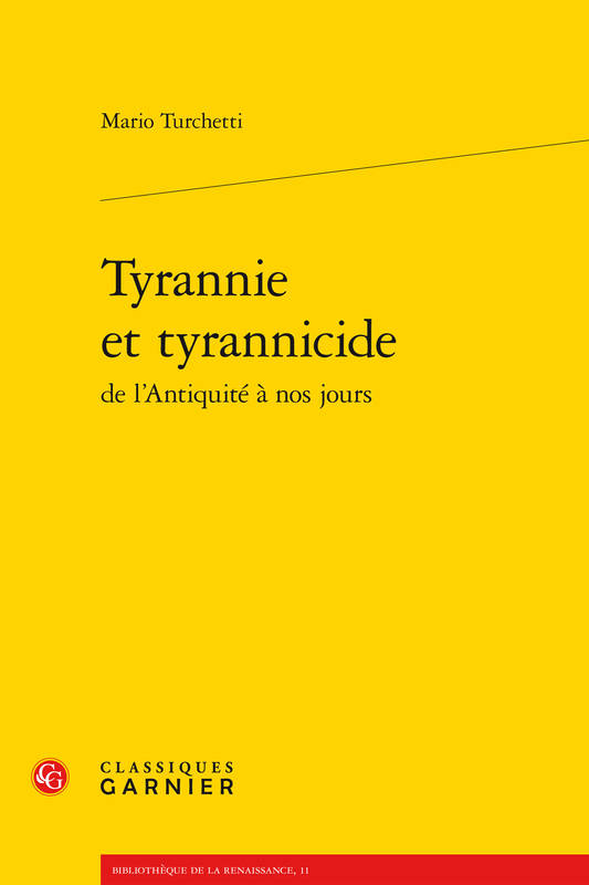 Tyrannie et tyrannicide