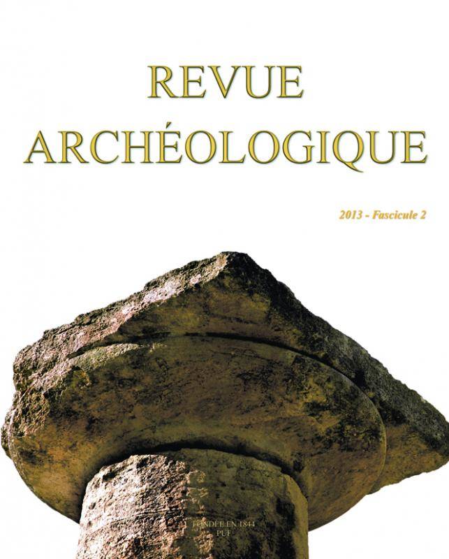 Revue archéologique 2013 n° 2, Varia