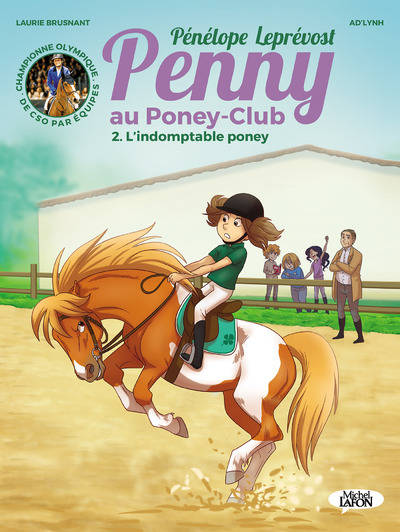 Livres BD Les Classiques 2, Penny au poney-club tome 2 L'indomptable poney Pénélope Leprévost