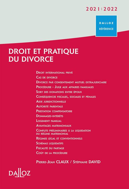 Droit et pratique du divorce 2022/2023 - 5e ed.