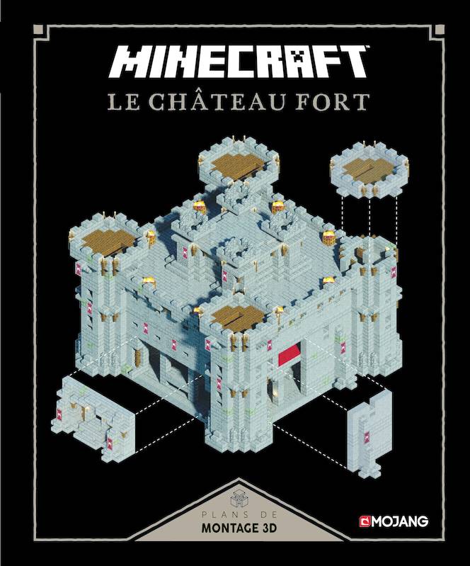 Minecraft : Le château fort, Plans de montage 3D Joe Bolder, Ryan Marsh