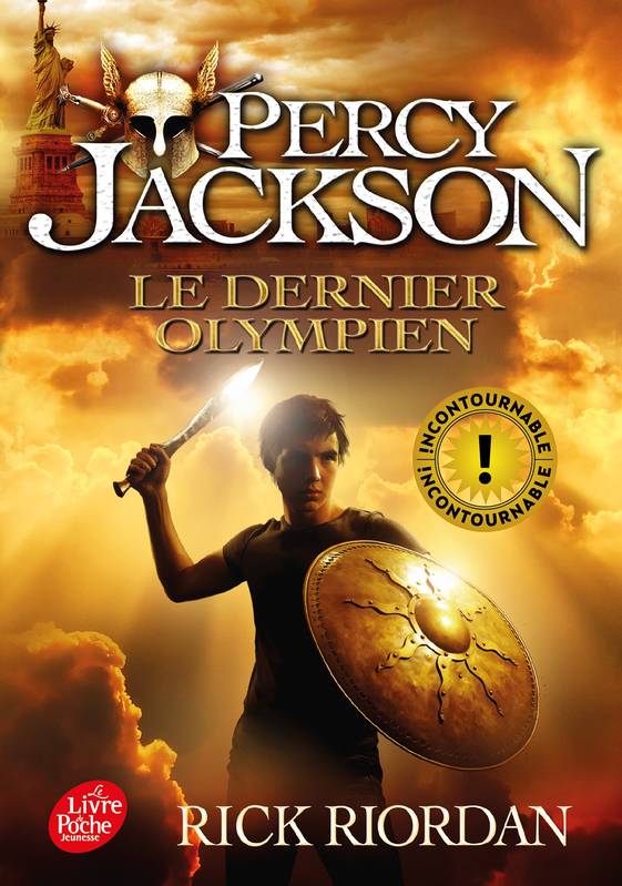 Livres Jeunesse de 6 à 12 ans Romans 5, Percy Jackson / Le dernier Olympien / Jeunesse. Fictions, Le dernier Olympien Rick Riordan