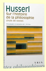 Sur l’histoire de la philosophie, Choix de textes