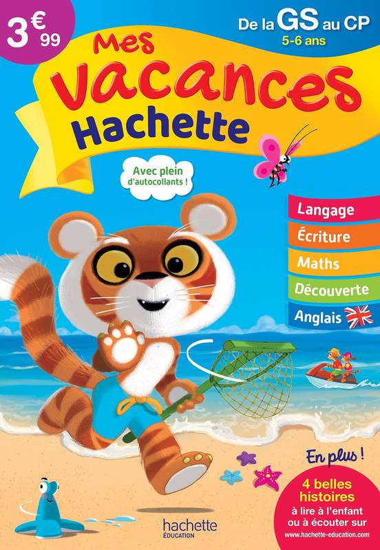 Jeux et Jouets Livres Parascolaire Maternelle Mes Vacances Hachette - De la Grande Section au CP - Cahier de vacances 2022 Joanna Le May, Josette Chamblas, Ann Rocard