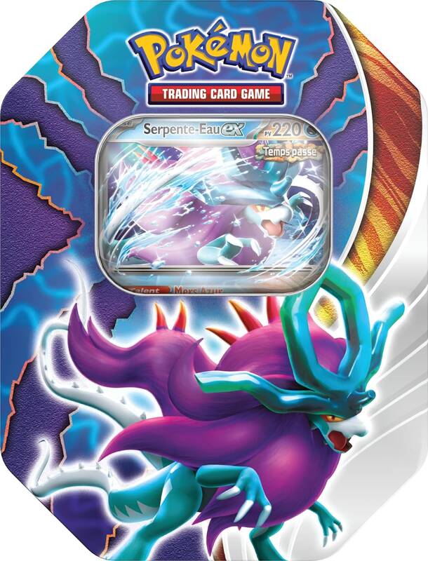 Pokebox Métal EV06 - Serpente-Eau EX