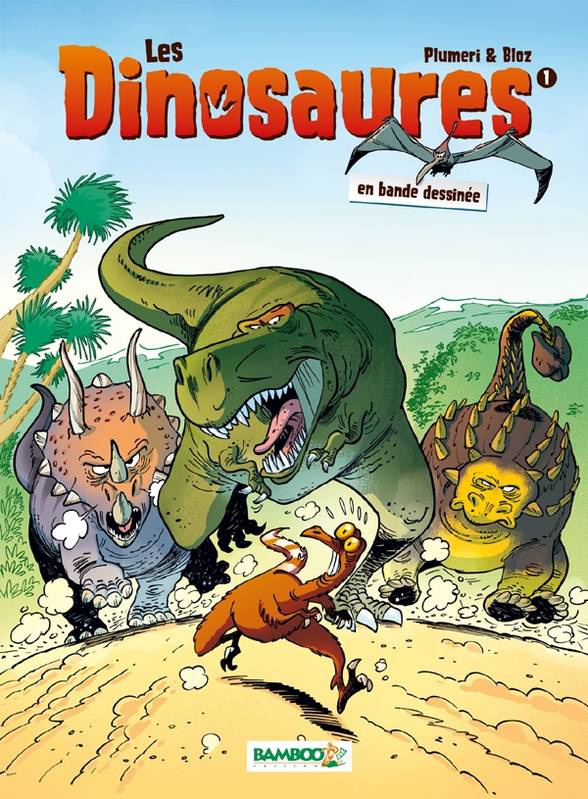 Les dinosaures en bande dessinée, 1, Les Dinosaures en BD - tome 1 Bloz